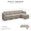 Canapé modulaire rembourré avec repose-pieds-1793970784