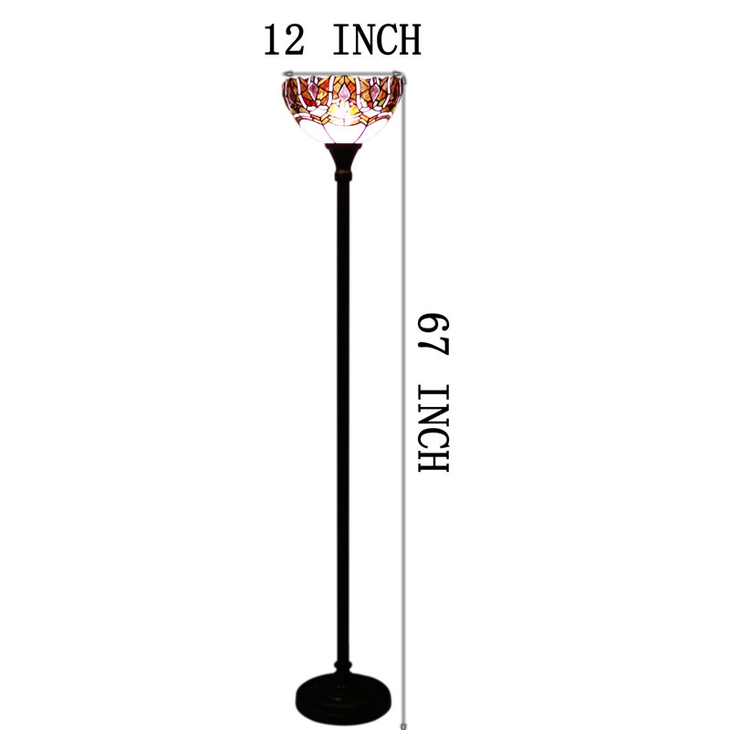 Ensemble de lampe torchère sur pied 67 po Longford