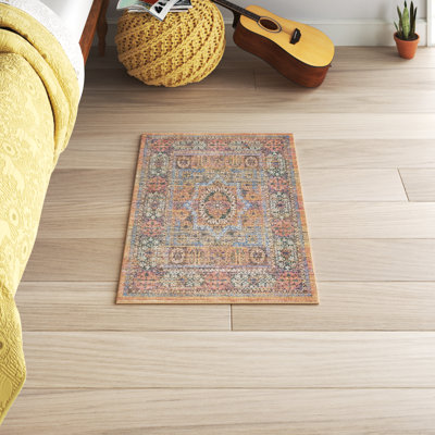 Tapis oriental orange / brun Altus