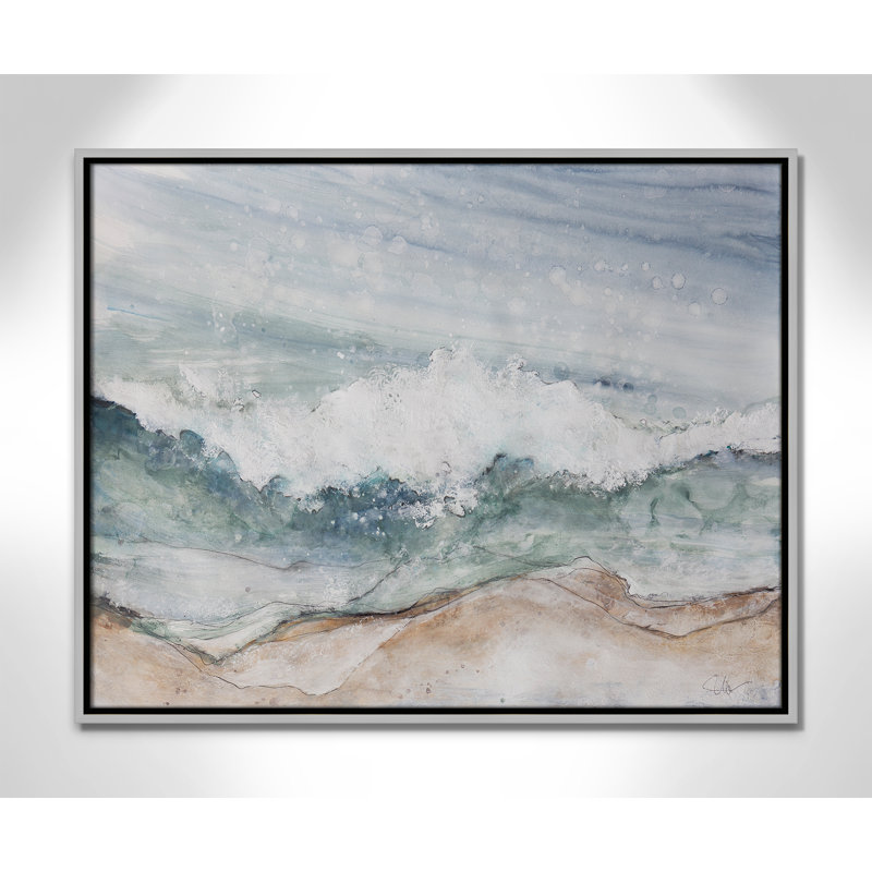 Morning Crush " Morning Crush " by Filippo Ioco, 23.5'' H x 29.5'' W x 2'' D, Silver Framed