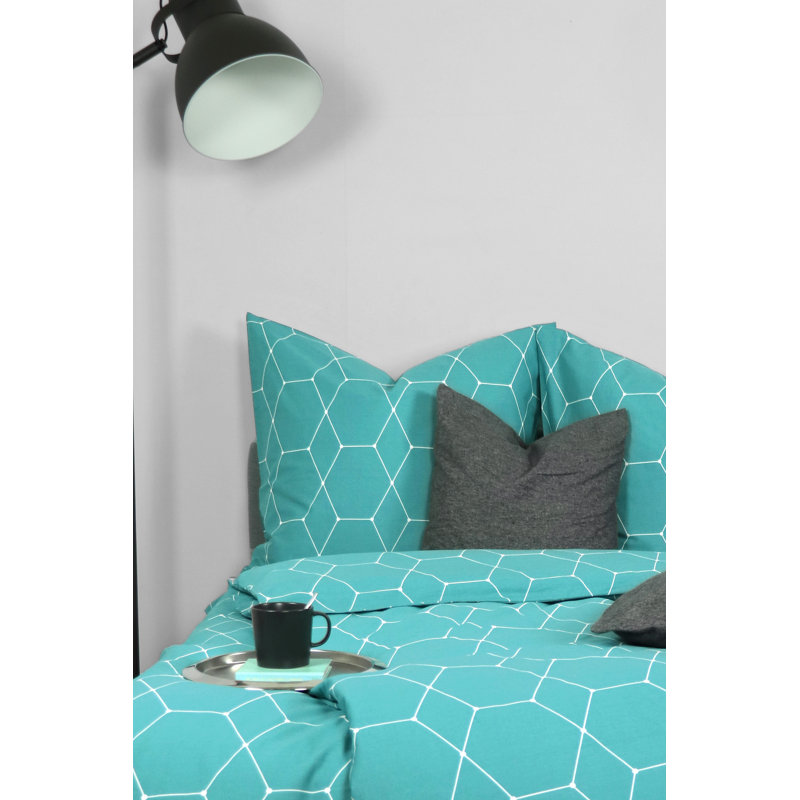Aaronarthur Geometric Shapes Duvet Cover Set with Pillowcases