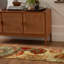 Tapis beige à motif floral Niamalika-2040009553