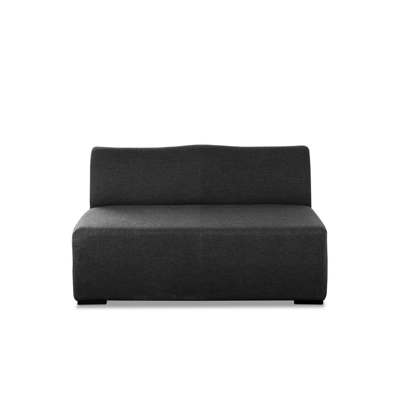 Merriam 51'' Wide Metal Loveseat