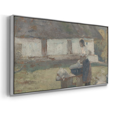 Série paysage - DIX - Toile tendue avec châssis encadré - Prêt à être accroché