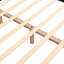Upholstered Platform Bed Frame With Cookie-Shaped  Headboard, Easy Assembly, Soft And Comfortable,Grey-1364686688