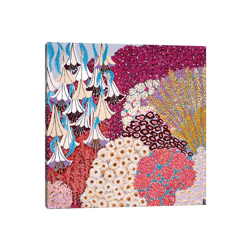 Mediterranean Garden by Berit Bredahl Nielsen - Wrapped Canvas Gallery-Wrapped Canvas Giclée
