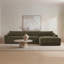 Canapé modulaire Nora vert cèdre-1880061337