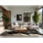 Soft Plush Dupree Berserker Warrior Modern Abstract Area Rug in Black – Black Binding-1542796103