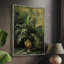 Impression encadrée FLORAL Series CCV III - Bois massif-1145306631