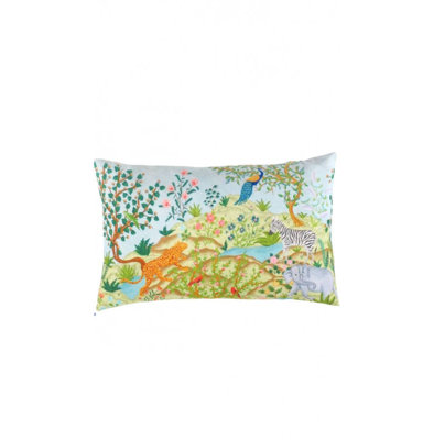 Turkish Fine Silk oriental Pillow 16"X24"