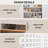Grid Double Door Shoe Cabinet, Three Adjustable Compartments For Flexible Storage, Suspended Hollow Shoe Changing Compartment, Bottom 15Cm Moisture-Proof High Foot Design-556621268