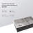 Undermount Double Bowl Kitchen Sink