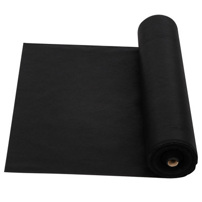 Superior Weed Barrier Landscape Fabric – Heavy-Duty Non-Woven Ground Cover Mat for Superior Weed & Erosion Control, Easy Installation, 1.22m x 76.2m. 1.8oz