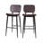 Crellus Upholstered Counter Stool with Metal Frame-88697040