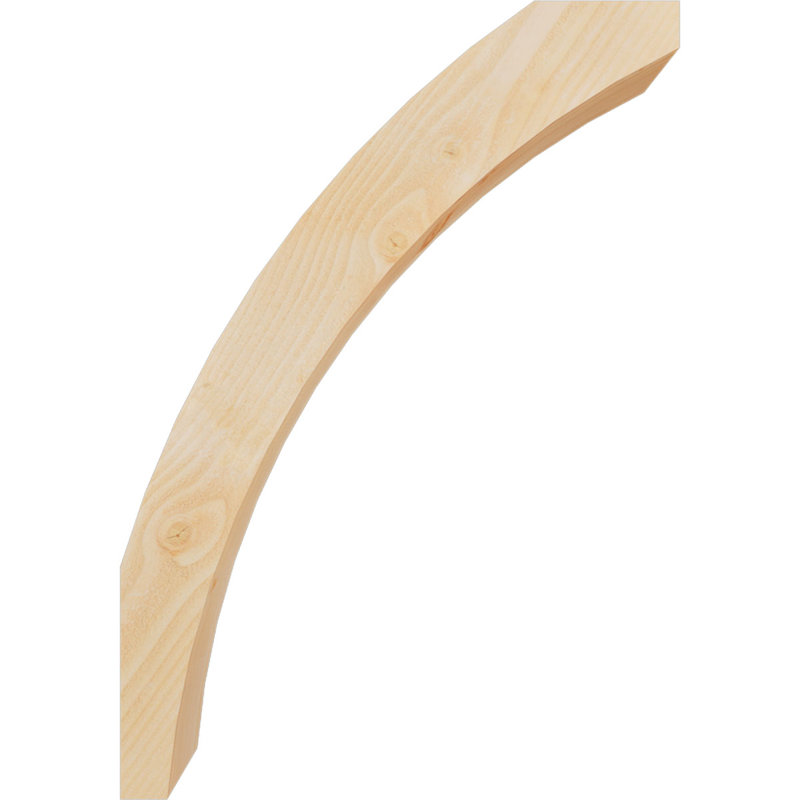 Genouillère Thorton, Sapin Douglas de 6 po (sciage brut), 28 po X P 40 po H