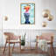 Hoopoe Colorful Bird - Peinture sur toile-78599774-78599783