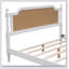 Traditional Style Rattan Bed Frame,No Box Spring Needed
