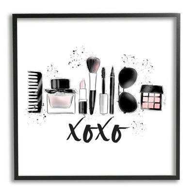 «Xoxo», ensemble de giclées glamour par Alison Petrie