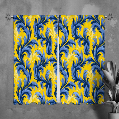 Paire de rideaux obscurcissant en polyester Mierra