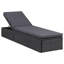Chaise longue simple inclinable avec coussins 78 po Nidhin-212087142-212087141