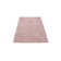 Handcrafted Microfibre Rug in Peach