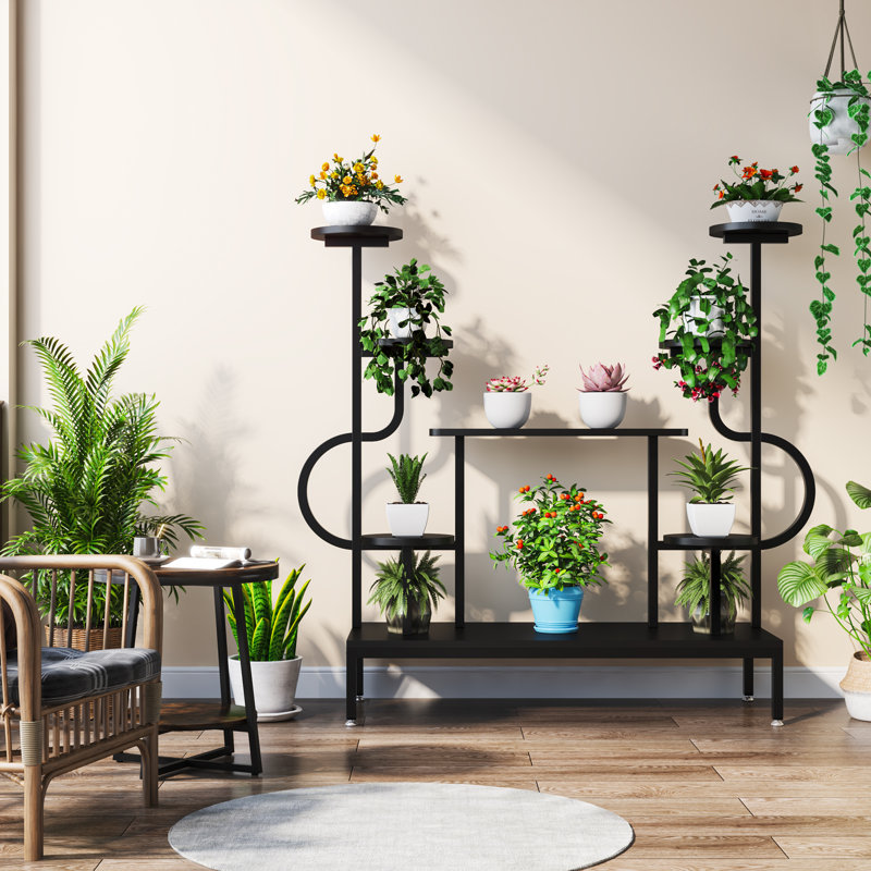 Sheneza Plant Stand, Black
