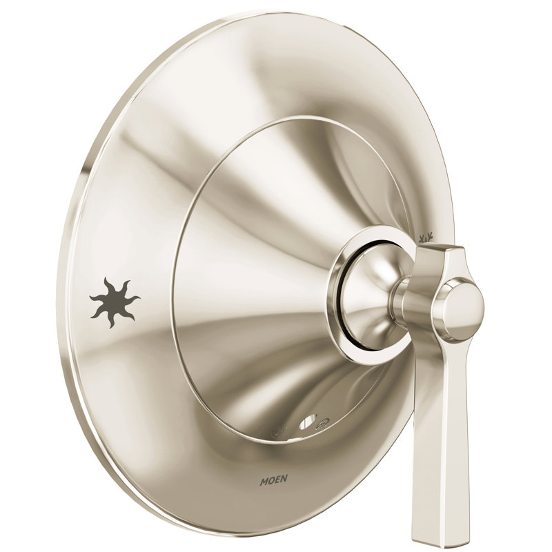 Flara Valve Trim for Positemp Valve, Requires Valve, Polished Nickel