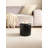 11.8In Small Round Faux Leather Upholstered Ottoman-117626317
