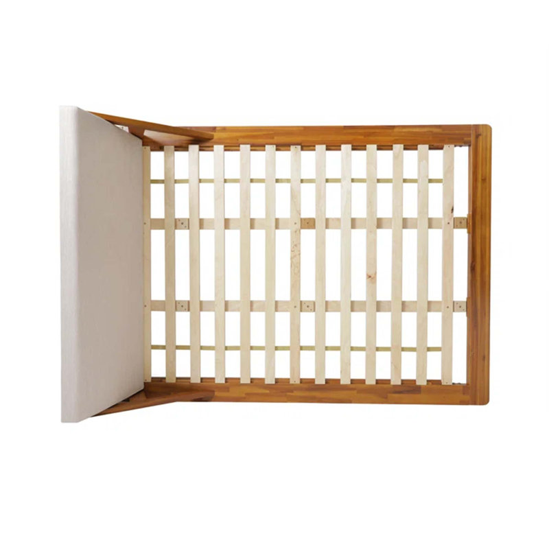 Lit plateforme tapissier Breonca
