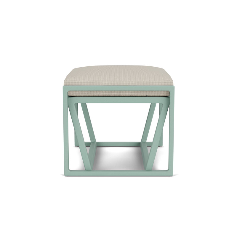 Summit Outdoor Ottoman, Sea Glass, Fife Fog
