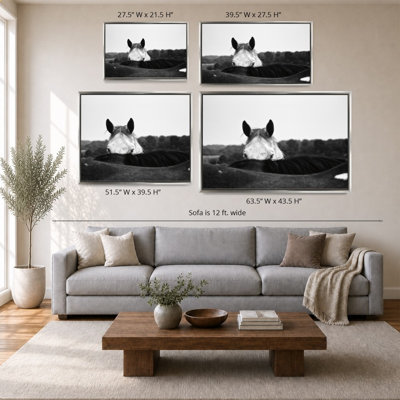 Flirt by Aledanda - Graphic Art on Canvas
