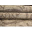 Tapis tibétain noué à la main en laine beige-gris de style transitionnel, 2,44 m x 2,95 m