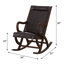 Chaise à bascule