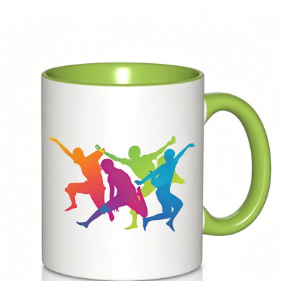 Unisex a Victor Dance Logo Ceramic Coffee Mug Coffee Cup Tea Mug Halloween Gift Leisure Time can hold Tea Milk.