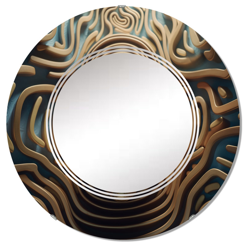 Miroir mural Sebastianne, 32 po x 32 po
