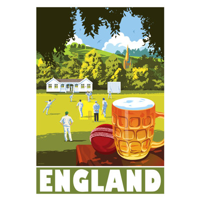 England by Stephen Millership - Print