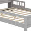 Lit plateforme en bois avec lumière DEL intégrée, tête de lit Breighlyn-1955767896