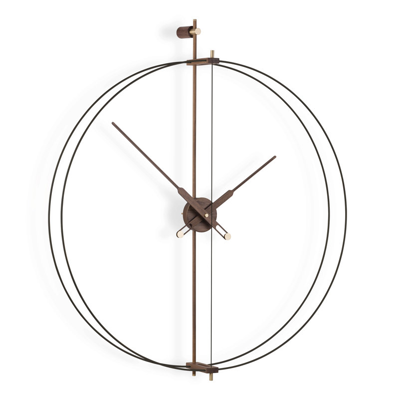 Barcelona Wall Clock, Black