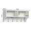 4 - Hook Wall Mounted Coat Rack