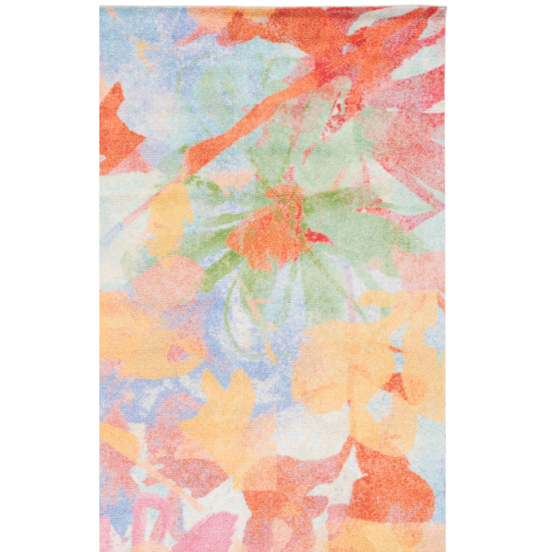 Tifton 100 Performance Floral Rug, Runner 2'3" x 8'