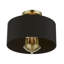 Plafonnier semi-encastré 3 lumières 12 po Brunetto-120371120