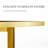 Modern White Faux Marble Dining Table with Double Pedestals Base Pre-Assembly-1827656890