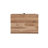 Solid Acacia Wood Tree Trunk 2-Drawer Nightstand