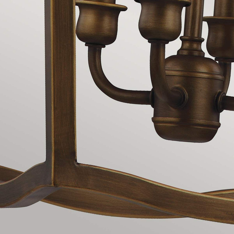 Varnum 4 - Light Brass Lantern Pendant