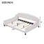 Lit de jour capitonné moderne de luxe, double, beige-121738198-121738196