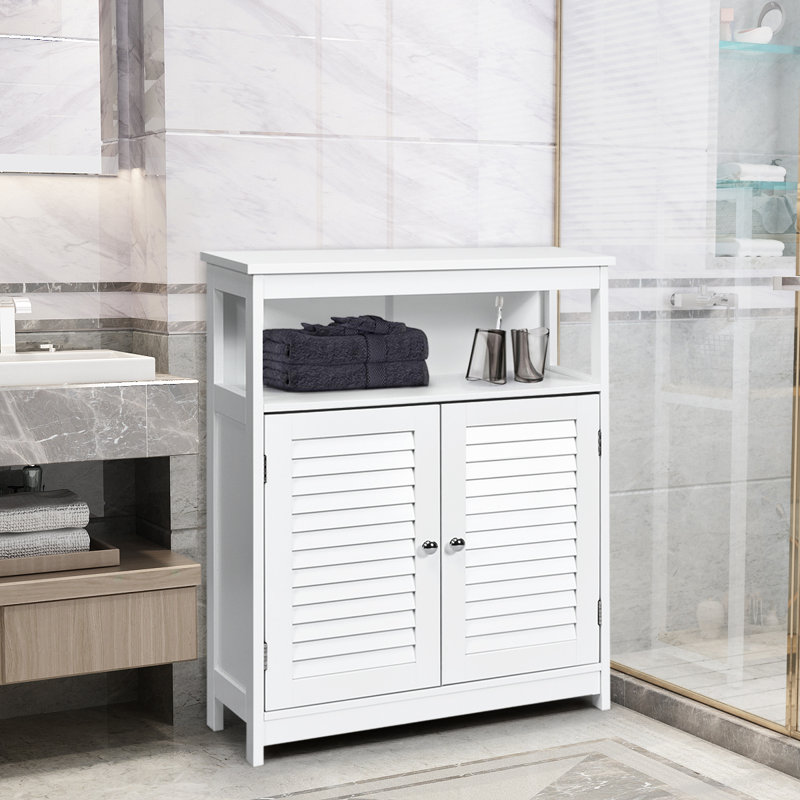 Graziana Freestanding Bathroom Cabinet, White