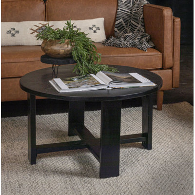 Table basse Elegant Acacia Trestle