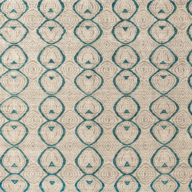 Tapis abstrait moderne 4912, Carré 8 pi