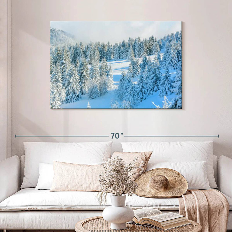 Alvord Pine Winter Wonderland, H 30 po x l 45 po