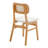 Farmhouse Dining Table Set, Solid Wood Extendable Dining Table And Rattan Back Dining Chair For Dining Room/Kitchen/Living Room-324751888-324751895